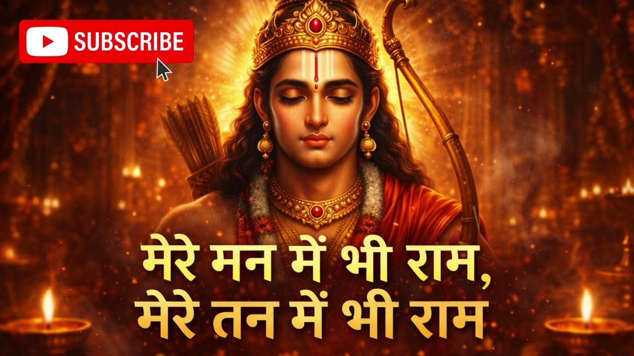 मेरे मन में भी राम, मेरे तन में भी राम 🙏 | Emotional Shri Ram Bhajan | Heart Touching Bhakti Song