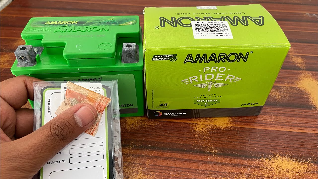 Amaron Battery For Access125 / Activa All Models With Price 