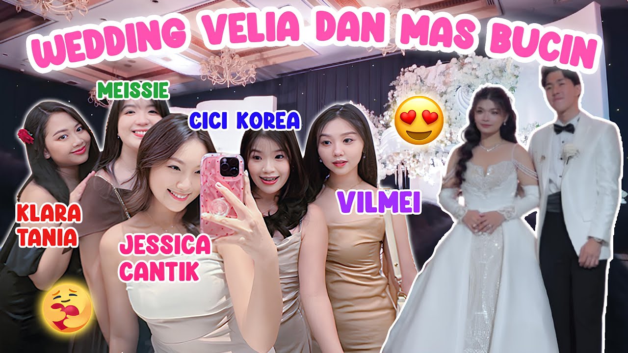 KE NIKAHAN VELIA SAMA MAS BUCIN 🥹 TERHARU BANGET