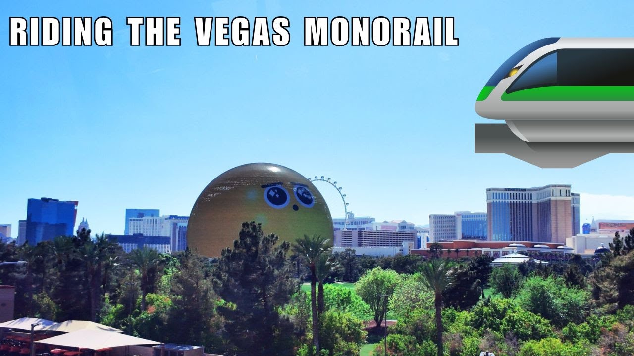 BEAT THE HEAT! Riding Vegas Monorail to Stay Cool in 95 Day in April 2025