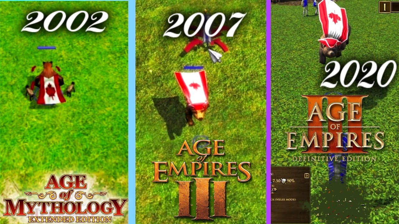 🇨🇦 O CANADA Lazer Bear cheat unit Age of Mythology & Age of Empires III