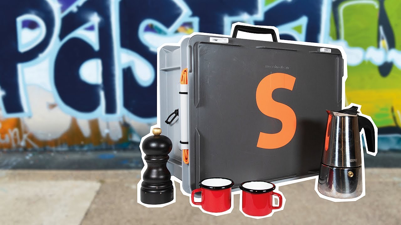 Campingk&uuml;che S, 15 Liter, 2,4 kg &ndash; multifuel, ultramobil und vielseitig. Projekt S (small).