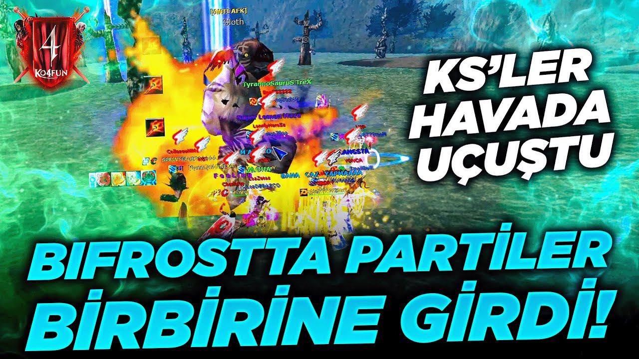 #ko4fun #knightonline BIFROST'TA POLEMİKLİ DAKİKALAR / SLOTH KAVGASI ÇIKTI / WANNEXA