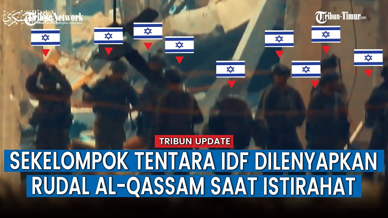 Pejuang Al Qassam 'Ngegas' Serang Tentara Isral dan Hancurkan Kendaraan Militernya