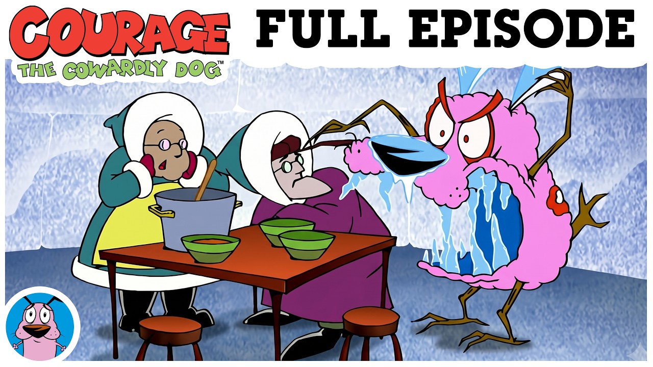 The Snowman Cometh: FULL EPISODE | Courage the Cowardly Dog | Cartoon Cartoons