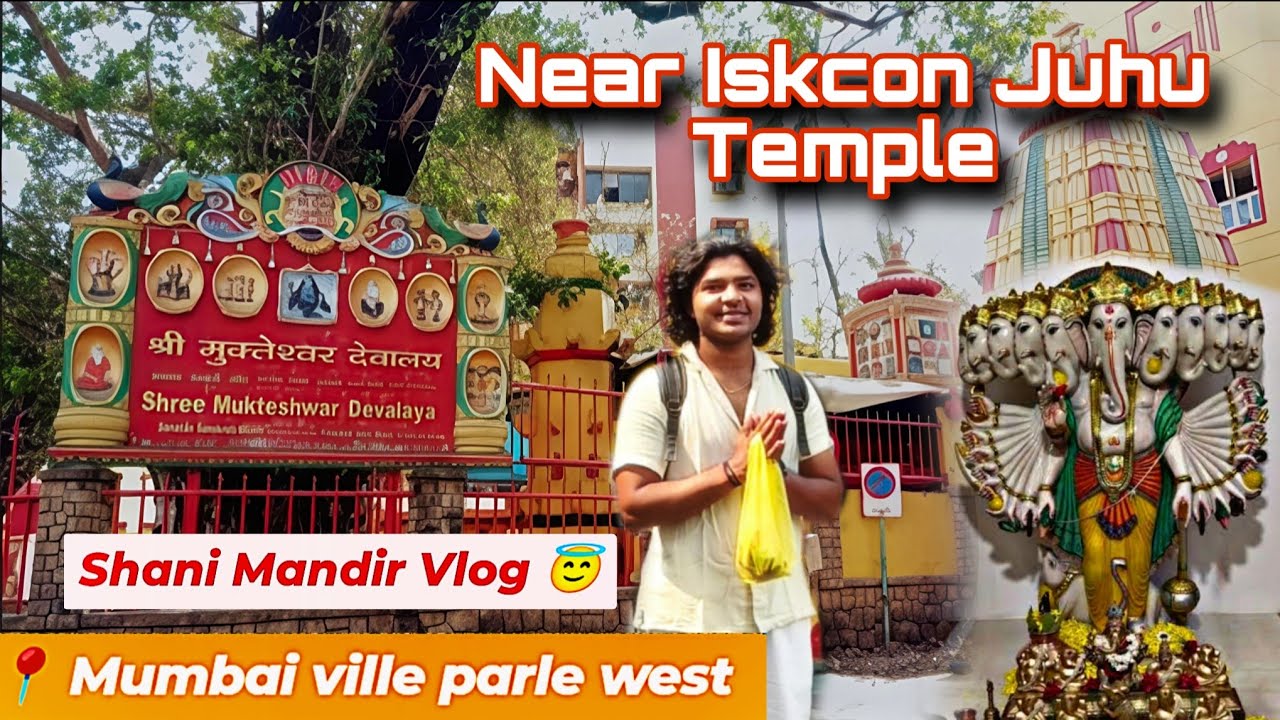 Shani Mandir 🙏🏻 ISKCON & Mumbai Life Vlog | uditdulgaj 🤗