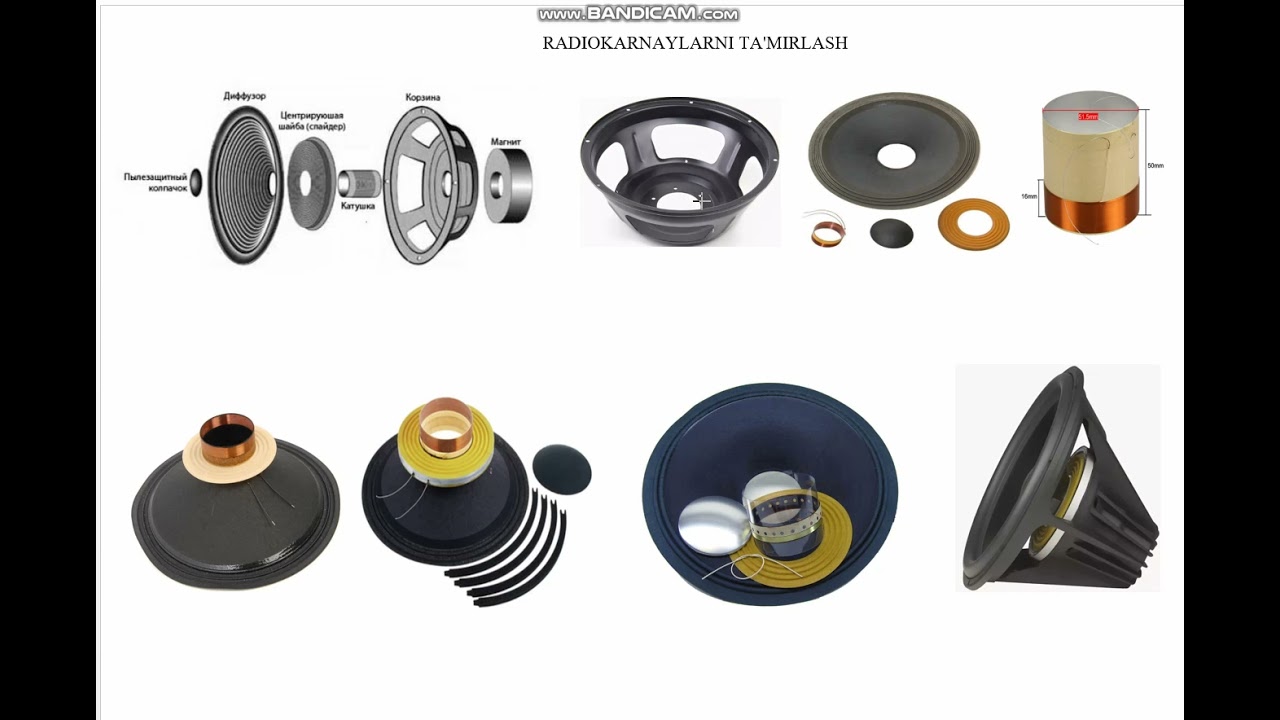 Карнайларни тузатиш.           Ремонт динамики. #ремонт #elektronika #uy sharoitida#elektr