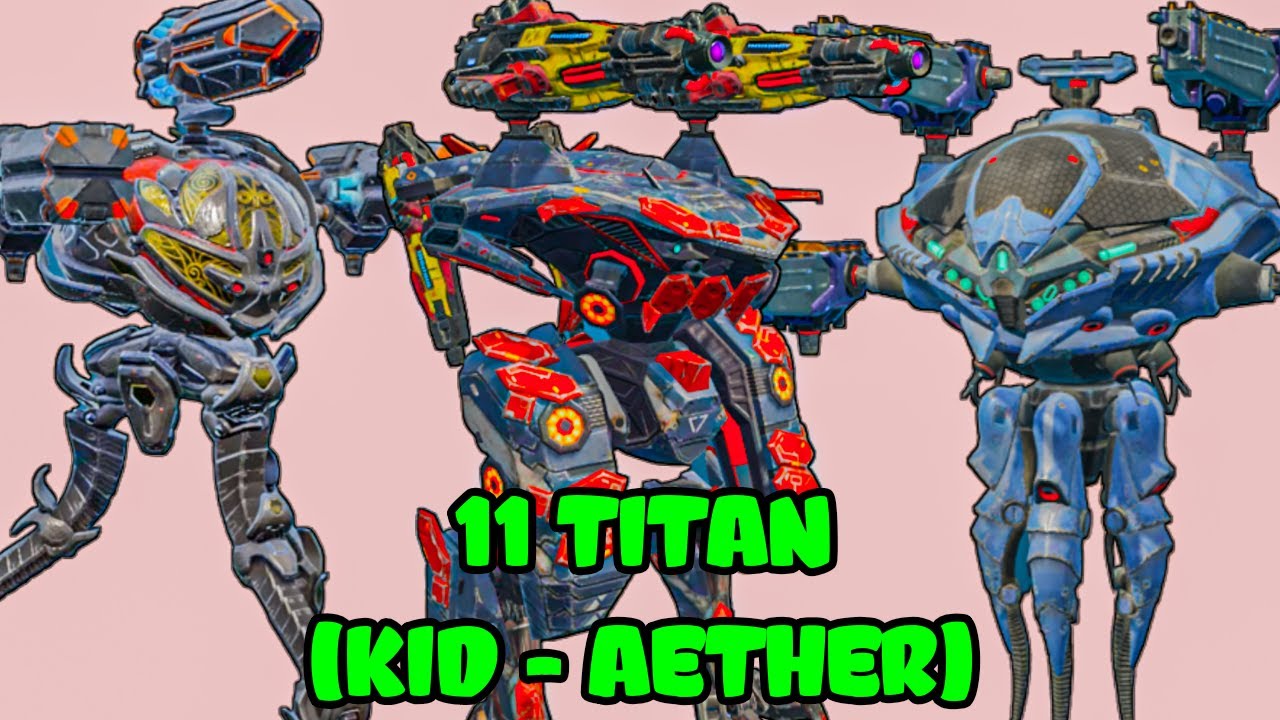Рейтинг 11 титанов по суммарной силе (KID - AETHER)