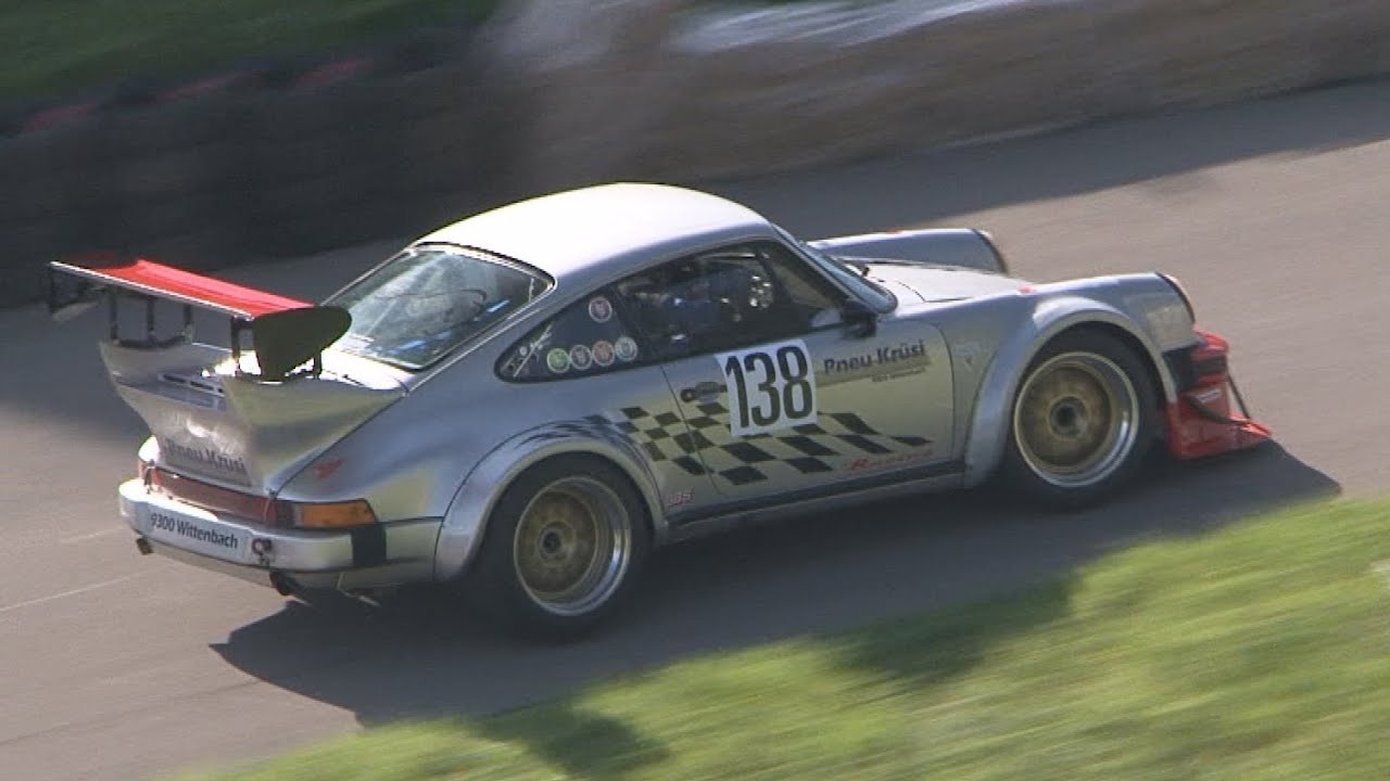 BEST OF Porsche at Swiss Hillclimb 2013. 935 GT2 GT3 Carrera RSR 911 930 993 996 997