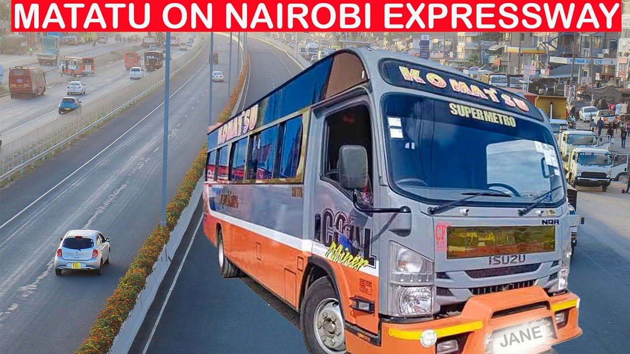 7minutes drive from Nairobi CBD to Mlolongo (black spot)via the Expressway in a public transport.