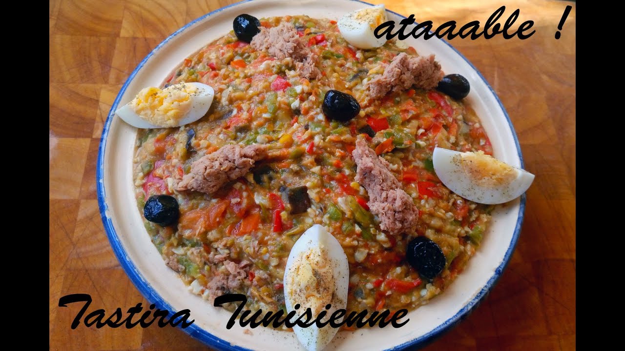 Cuisine Tunisienne - La Tastira (salade)