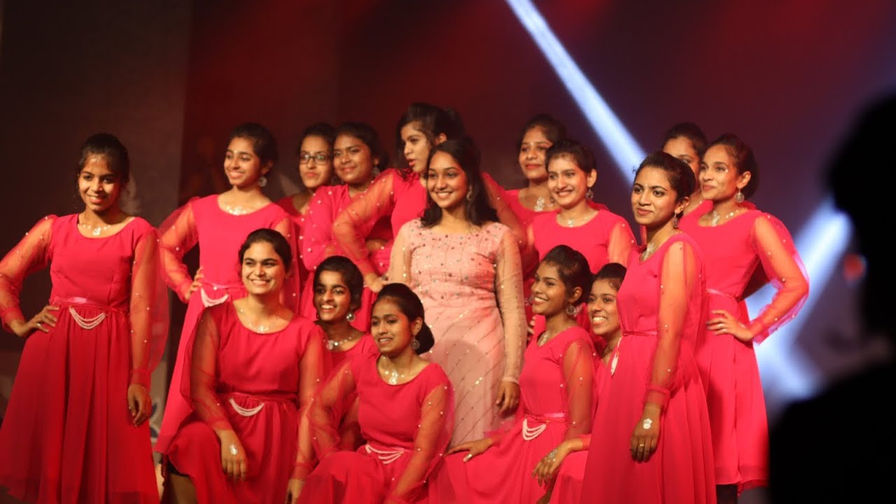 Montfort school anakkara annual day dance by 11 girls (full video )