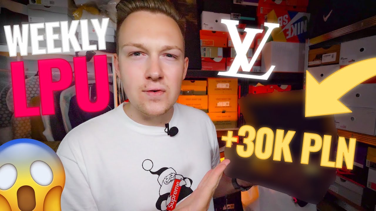WEEKLYLPU#1💸 WYDAŁEM PONAD 30K W VITKACU 🤯 MOET WJECHAŁ ZA MOCNO w LOUIS VUITTON! + Nike TRAVIS!
