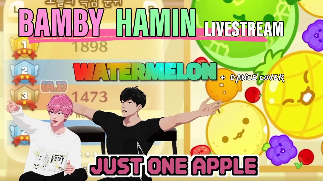 [Plave] Bamby Hamin Dance Cover and Watermelon Game [English sub] #플레이브 #plave #bamby #hamin