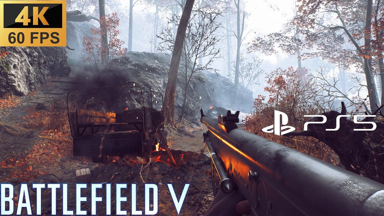Battlefield V Campaign (Story) (Tirailleur) (Act) (Egalite) Gameplay (PS5) (4K) (60 FPS)