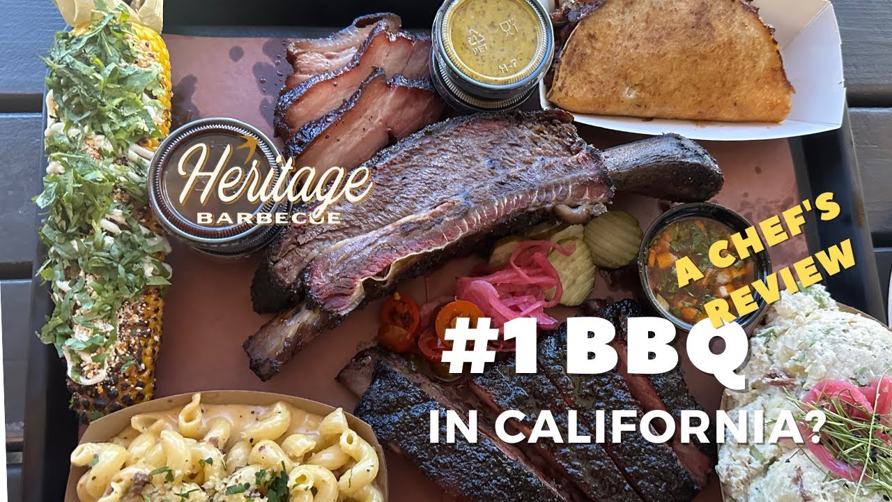The BEST BBQ Restaurant in California?  A Chef Reviews Heritage Barbecue - Los Angeles/Orange County