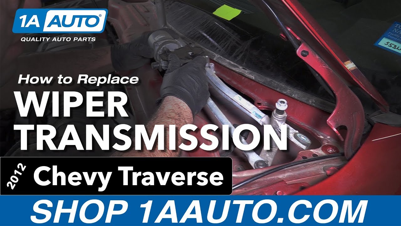 How to Replace Wiper Transmission 09-17 Chevy Traverse