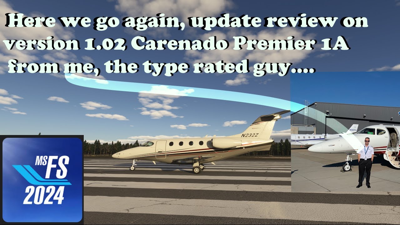 И снова обновление. Обзор версии 1 02 CARENADO PREMIER 1A BE390