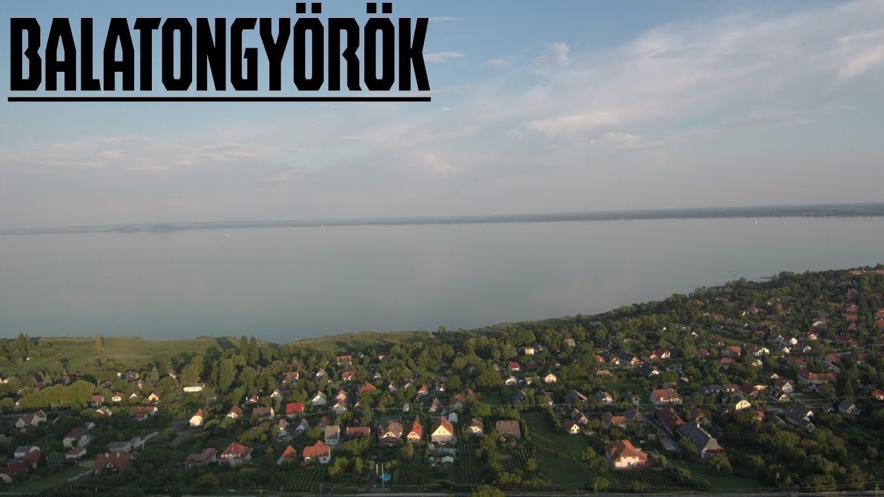 Nyári Balaton I Balatongyörök felett