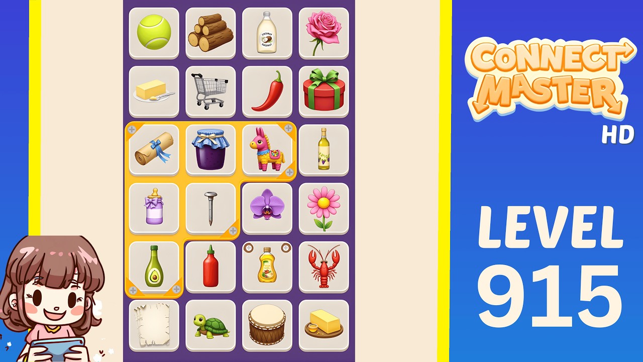 Connect Master Level 915 Solution Walkthrough