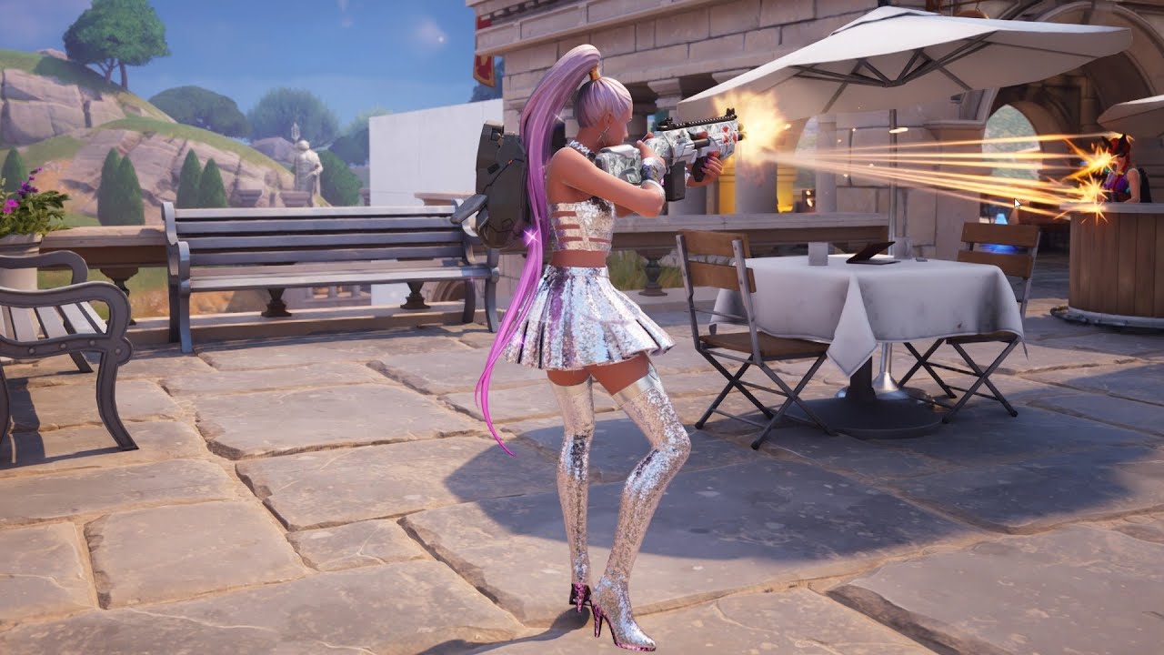 Fortnite PC Epic Settings 2k-4k Ariana Grande Gameplay Chapter 5 Season 4