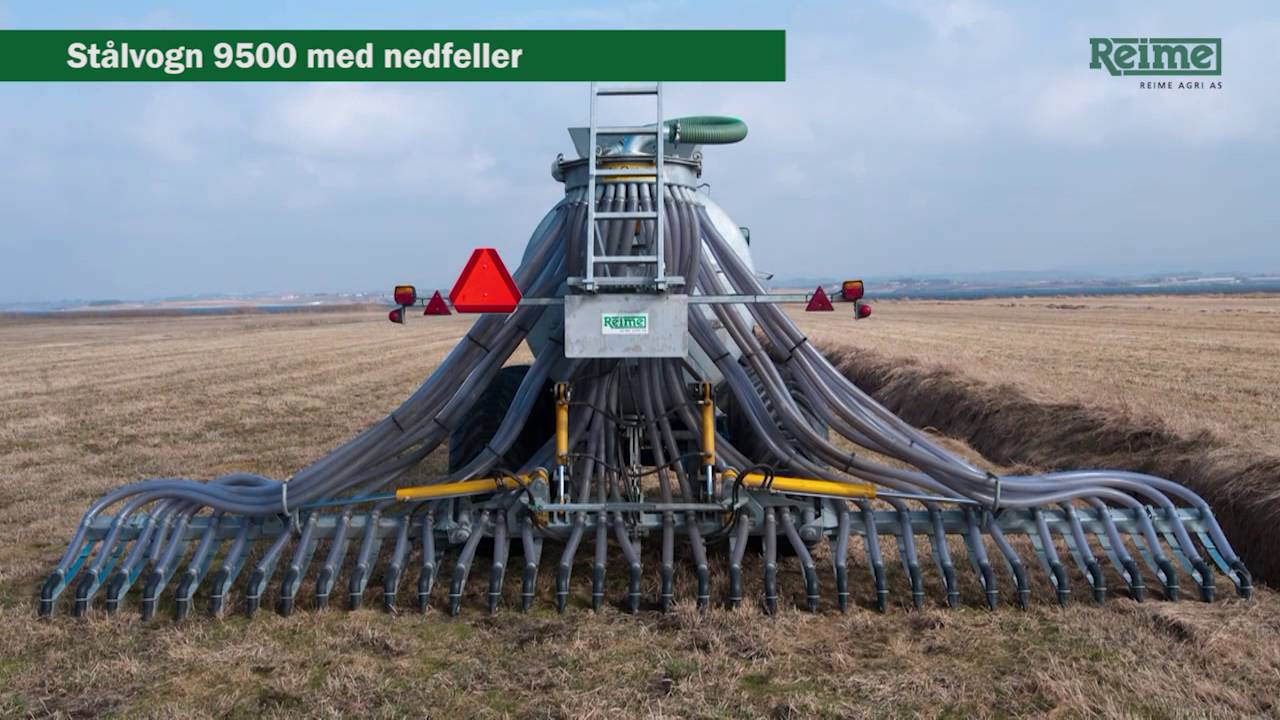 Reime Agri presentasjon av gjødselvogner