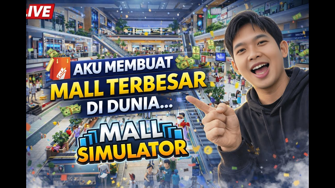 MALL TERBESAR DI DUNIA?! | MALL SIMULATOR