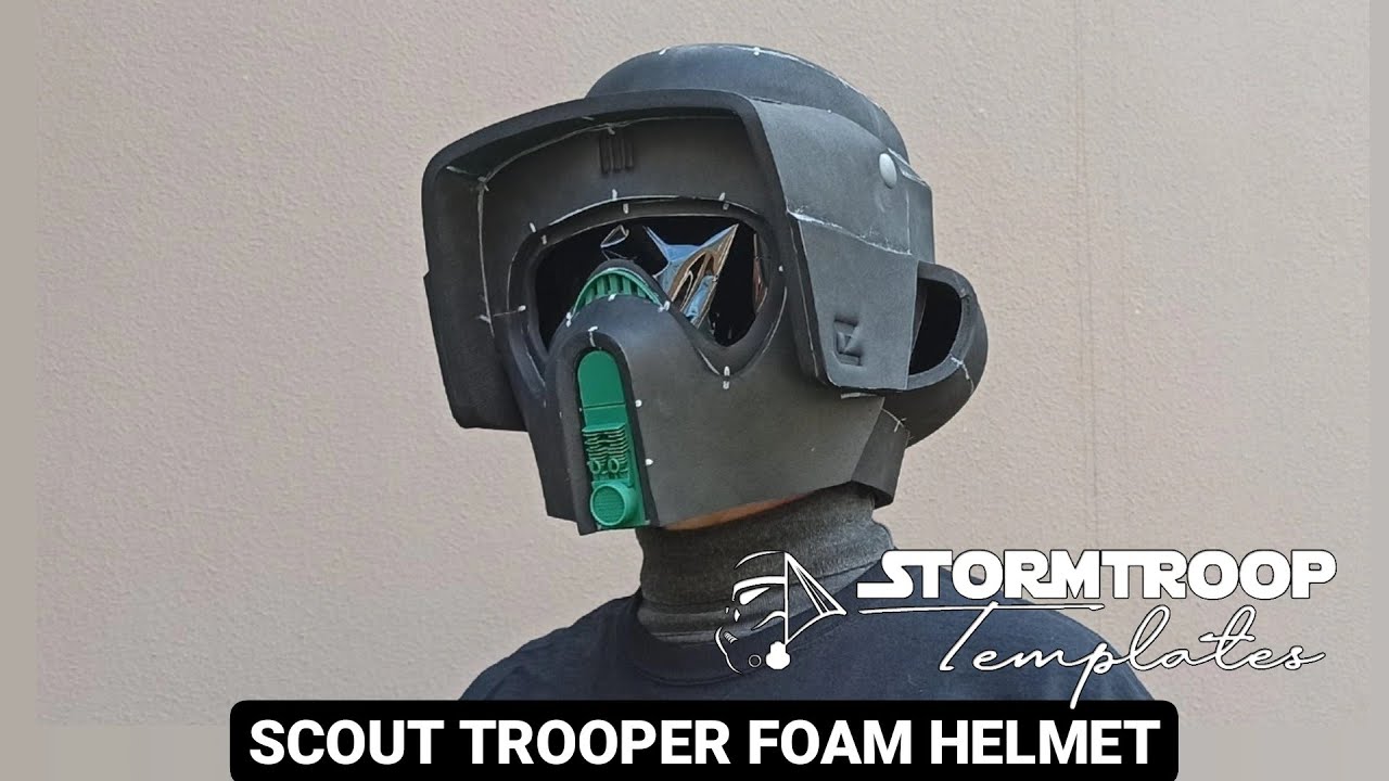 Scout trooper Helmet Foam Build