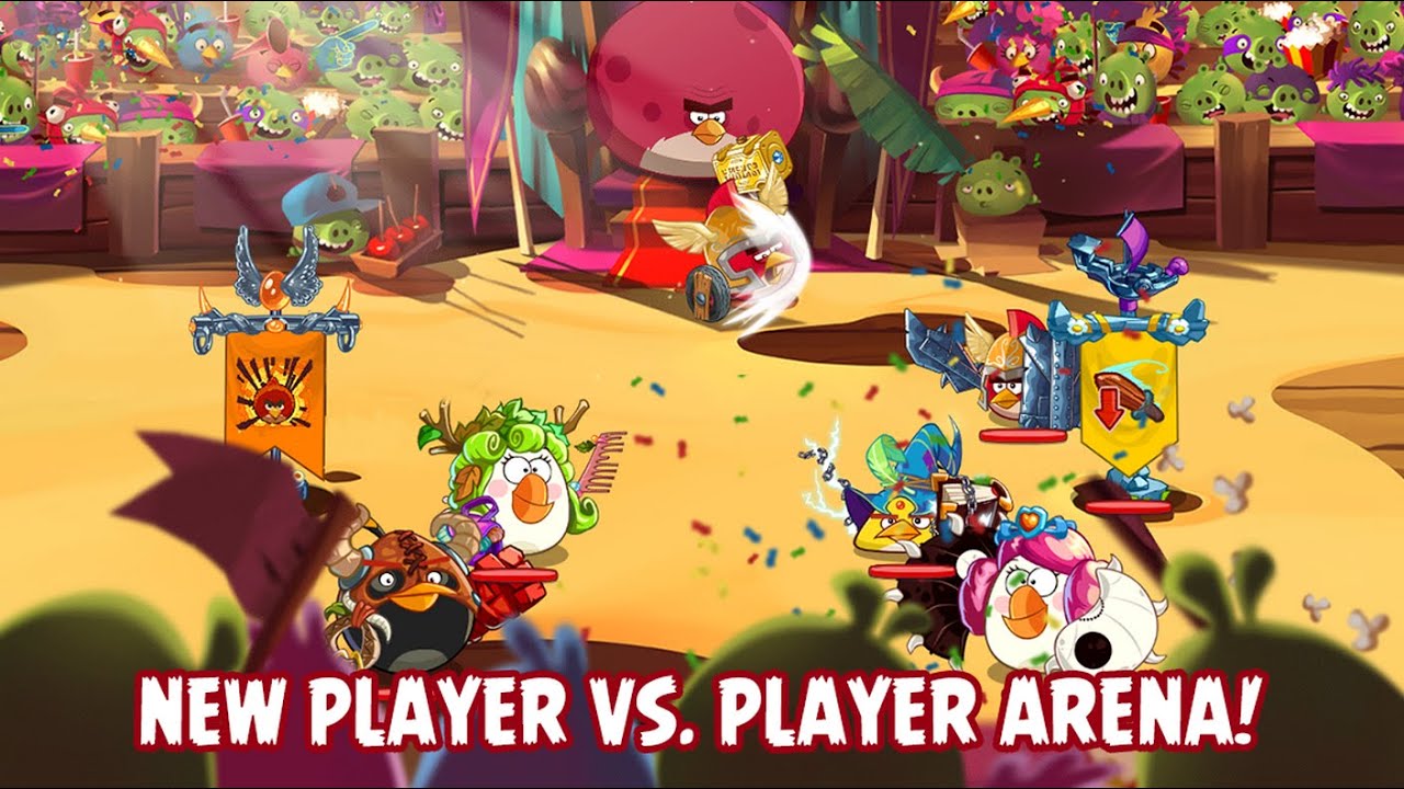 Angry Birds Epic: New Update Player Vs Player Arena