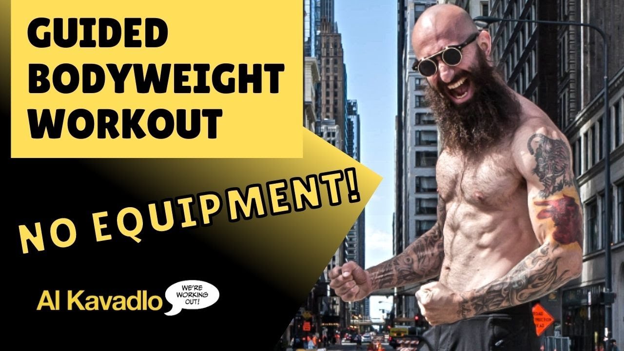Guided Bodyweight Workout - No Equipment