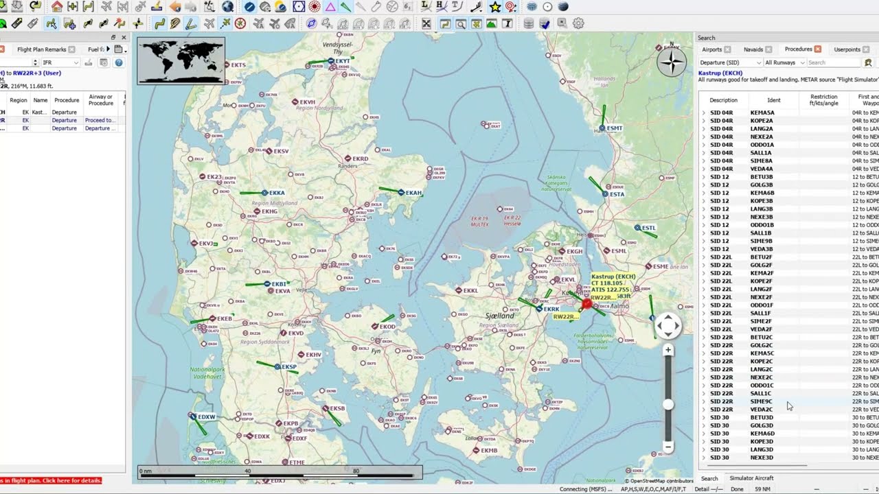 Flight Planning for Beginners | Step-by-Step in Little Navmap
