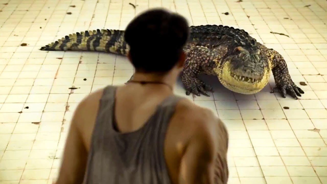 7 Terrifying Days Trapped in a Pool With a Crocodile | Movie Recap