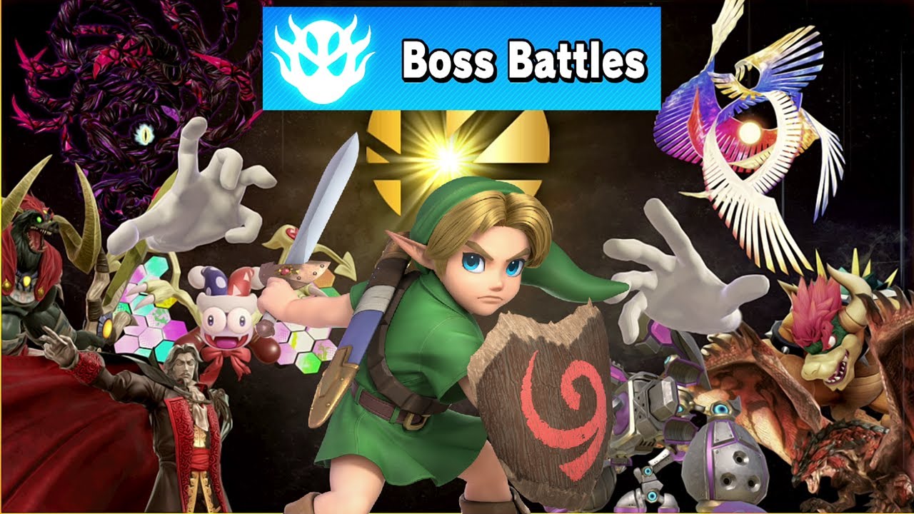 Super Smash Bros. Ultimate - Boss Battles with Young Link