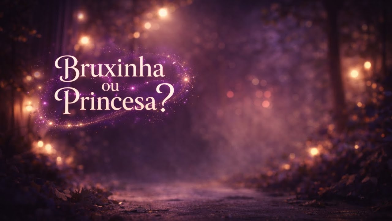Bruxinha ou Princesa? 🧙‍♀️👸