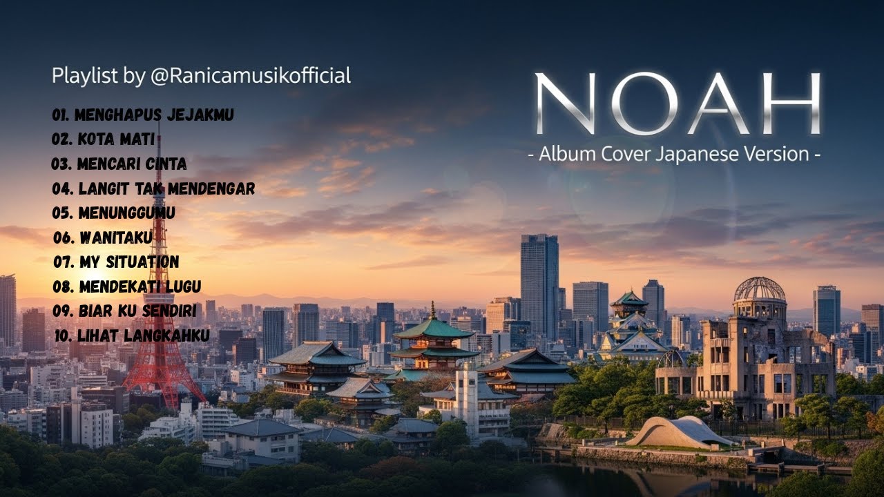 Album Noah Terbaik | Cover versi jepang By Ranicamusik