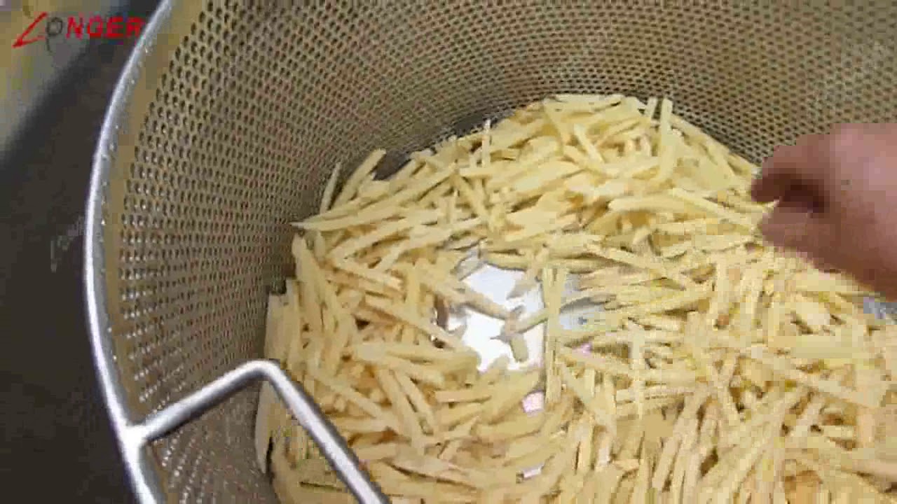 Semi Automatic Potato French Fries Making Machine Business|Equipment For Potato Finger Chips