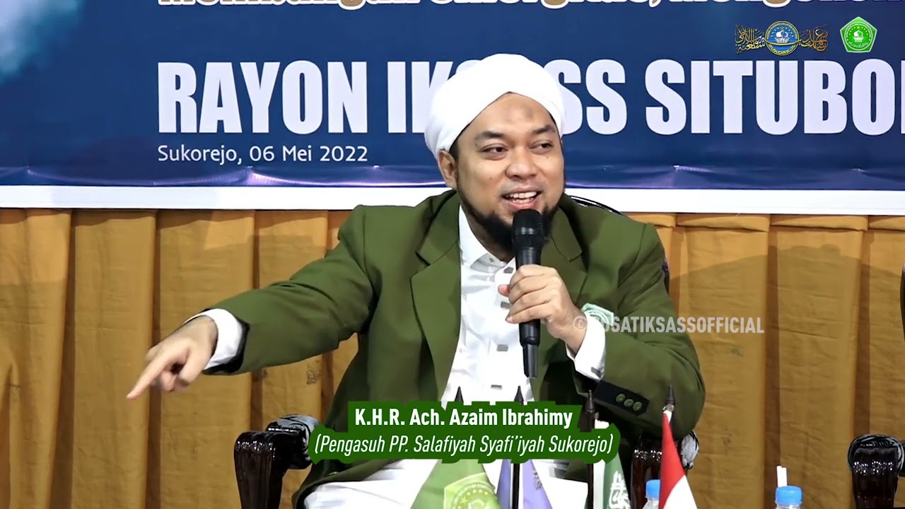 Bolehkah Alumni tidak Ber-IKSASS?  || KHR. Ahmad Azaim Ibrahimy