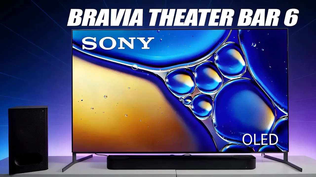 HDR| Barra de sonido Sony Bravia Theater Bar 6 Plus: Descripción general  de la barra de sonido Sony