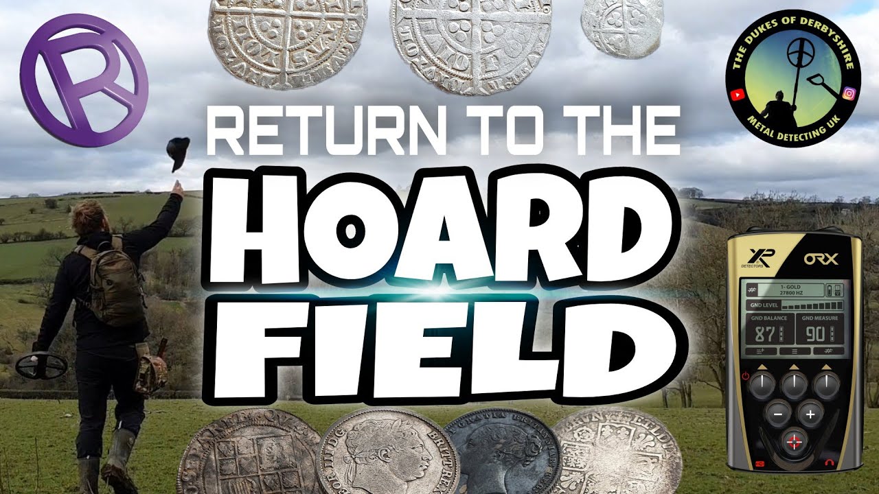 Hammered Silver Coin Hoard Field | More Silver Found | XP ORX | Metal Detecting UK
