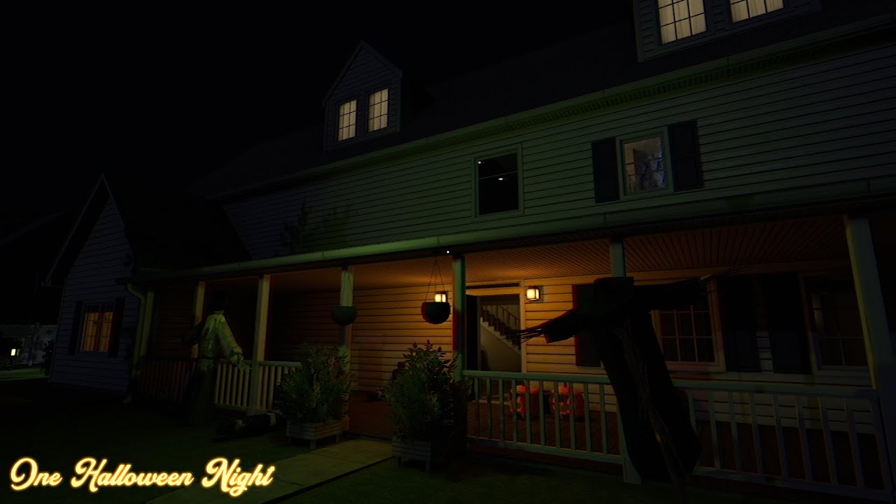 I Was Alone In My House When An Killer Entered || One Halloween Night Full Gameplay