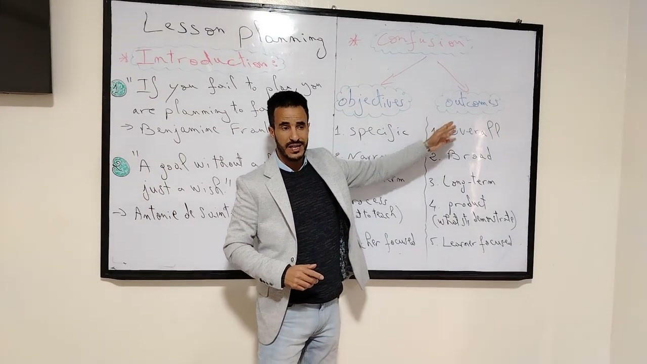Lesson Planning Part 1: Objectives Vs Outcomes