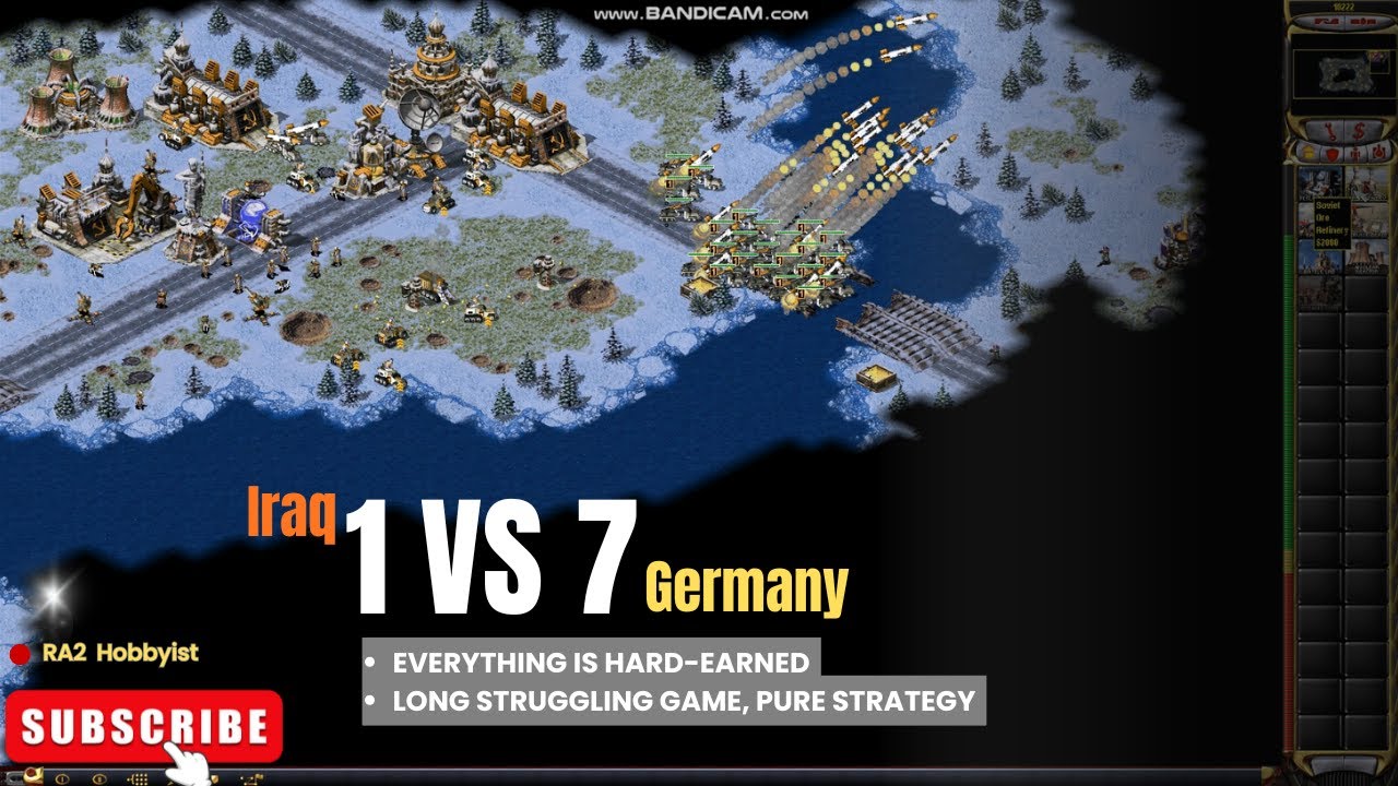 This Was Painful… 1 Iraq vs 7 Germany (Brutal, No Shortcuts, Pure RTS Grind) | RA2
