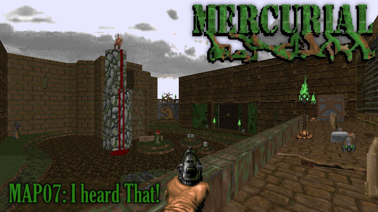 Mercurial MAP07: I Heard That! (The first fast-monster-exclusive megawad!)