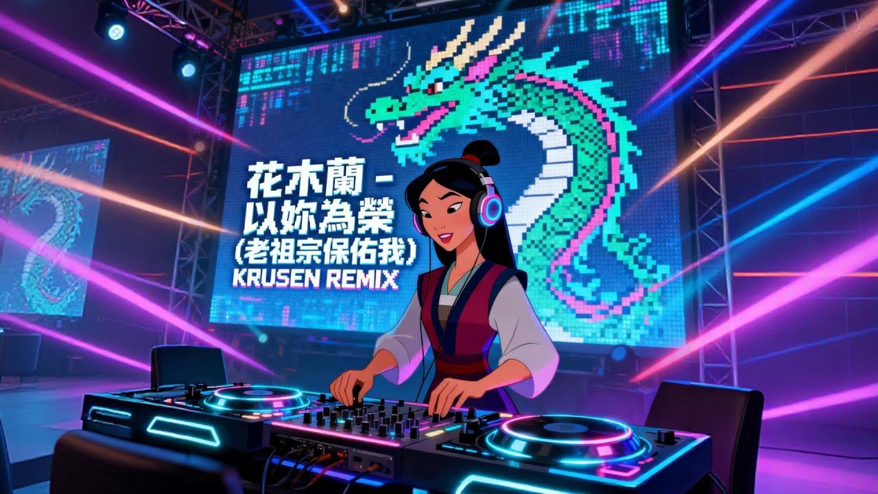 花木蘭 - 以妳為榮 (老祖宗保佑我) [Krusen Remix] | 電音版
