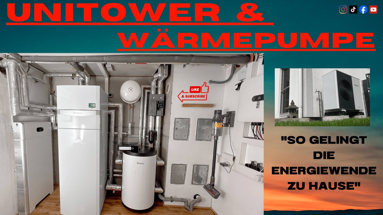Wärmepumpe & uniTower - Das Leben als Heizungsbauer #handwerk #installation #plumbing #home #energy