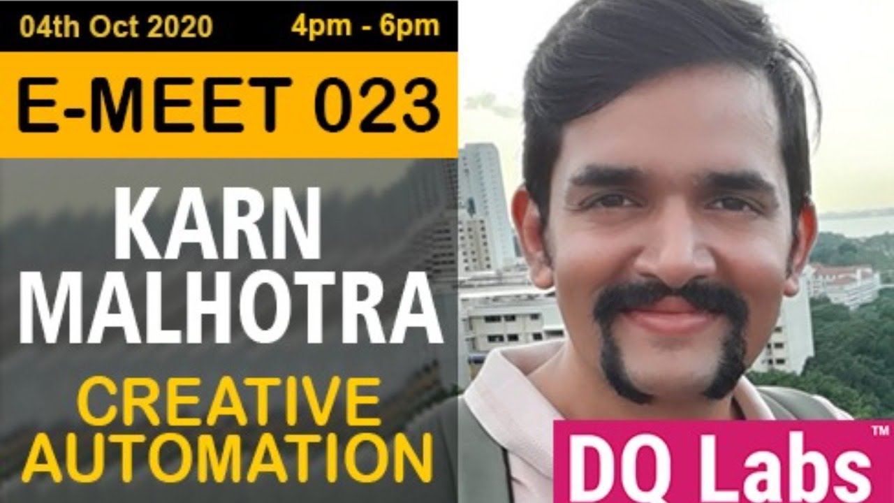 Design Quotient Industry E-Meet 023 - Karn Malhotra, Founder of Exit Design & Outlined.co
