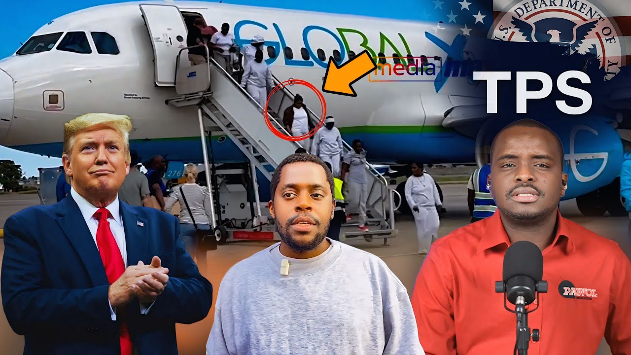 Gwo tansyon! Malgre TPS HAITI🇭🇹, ICE depòte Ayisyen sa yo — Trump frape fò!
