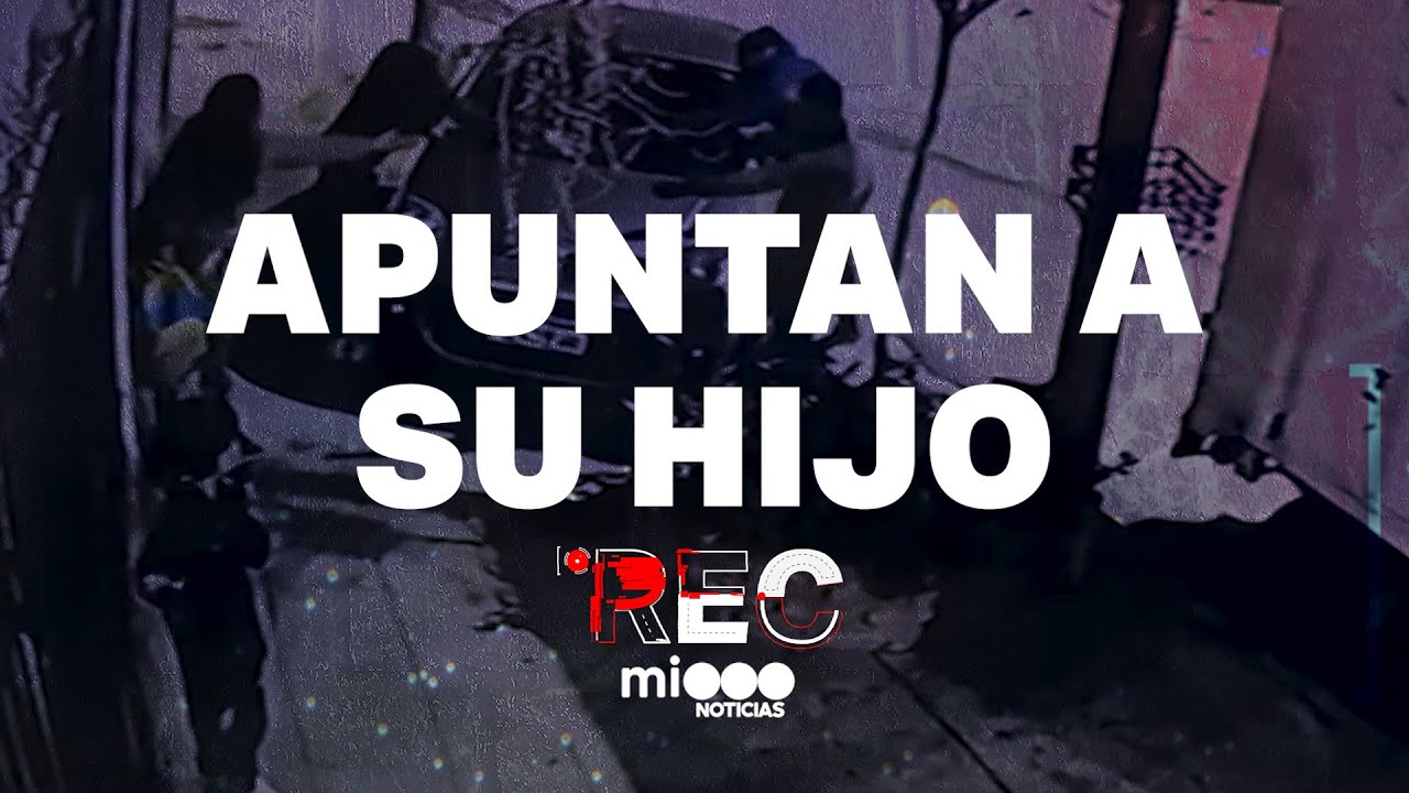 APUNTAN A SU HIJO - TIROS EN LA PLAZA - #REC