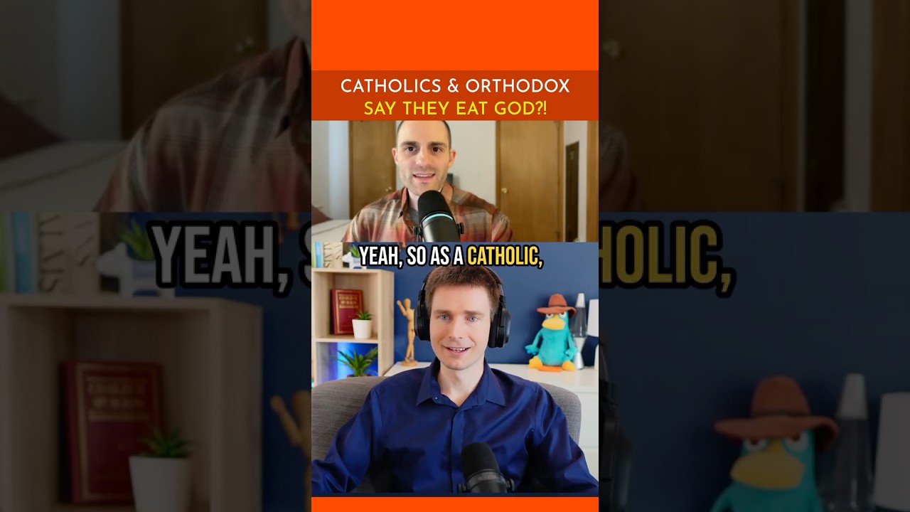 Catholics & Orthodox Say They Eat God?