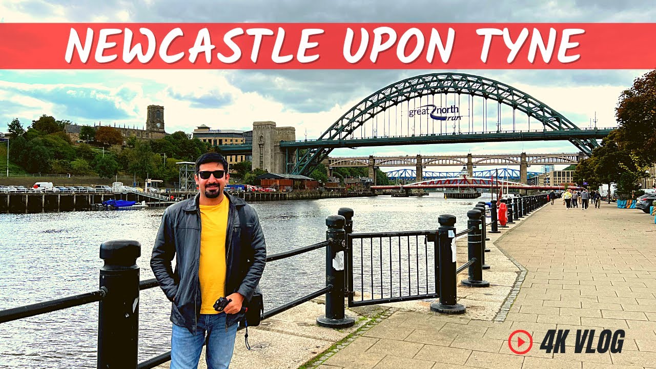 NEWCASTLE UPON TYNE | Tour of city centre from Grey's Monument to Tyne Bridge 2022